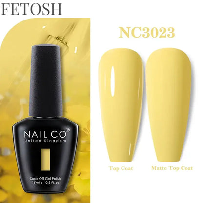 "131 Colors Semi-Permanent Gel Nail Polish Set"