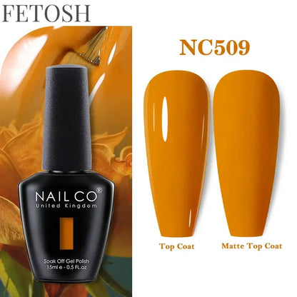 "131 Colors Semi-Permanent Gel Nail Polish Set"