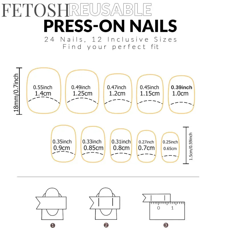 ARTAUG 24PCS Short Square Red Solid Full Cover Full Cover Fake Nail Set Cheap Nails Summer Nails Delicate Nails