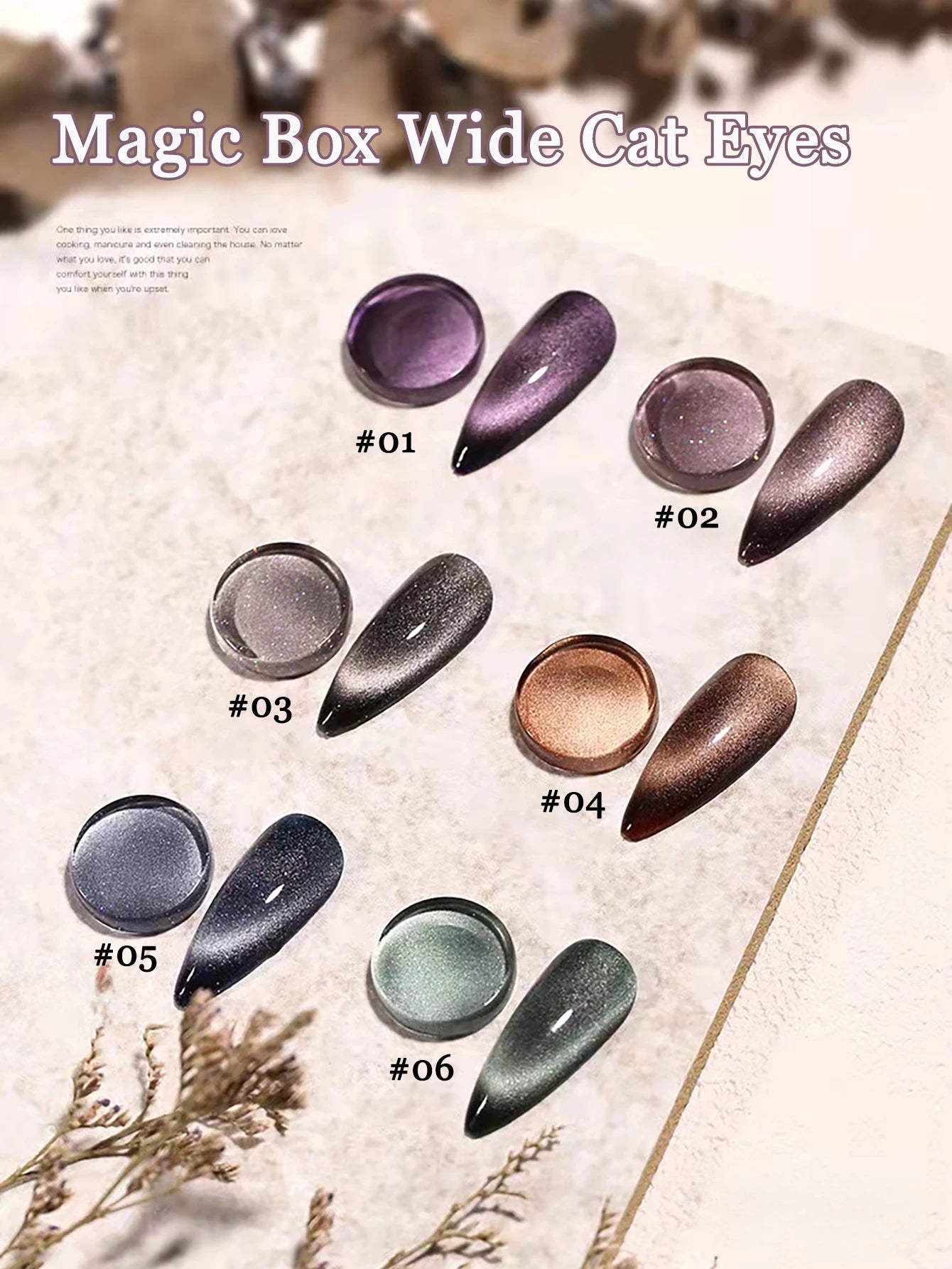 Japanese Sparkling White Gel Nail Polish - 21pcs