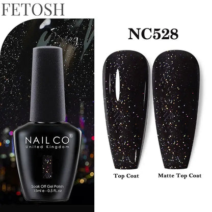 "131 Colors Semi-Permanent Gel Nail Polish Set"