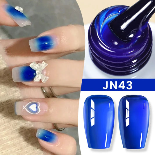 BORN PRETTY 10ml Flow Light White Cat Magnetic Gel Nail Polish Ultra Shine Soak Off UV Gel Mirror Glass Cat Magnet Gel Varnish