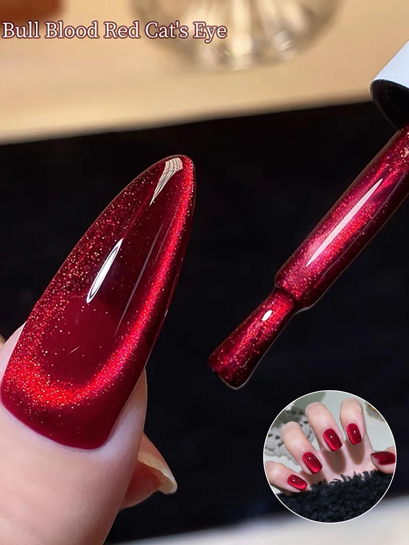 Japanese Style Sparkling White Gel Nail Polish