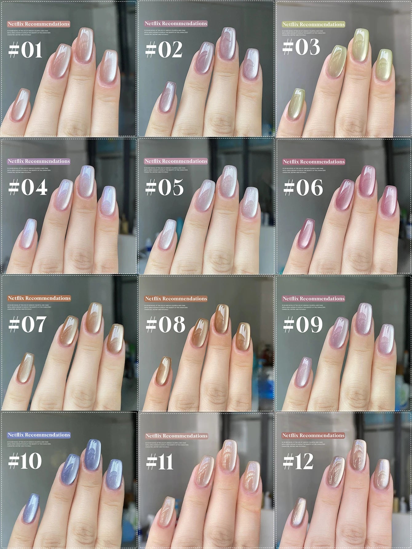 Japanese Style Sparkling White Gel Nail Polish