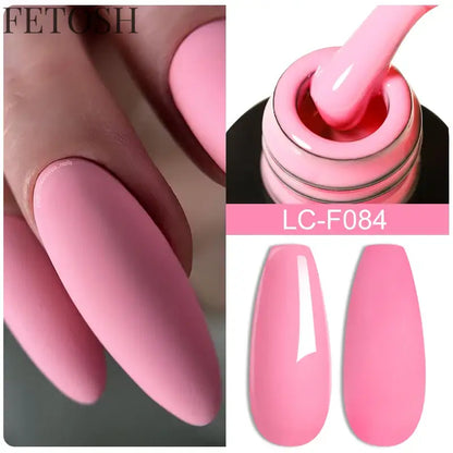 "15ML Nude White Quick Nail Gel Extension"