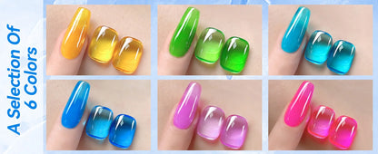 BORN PRETTY 10ml Flow Light White Cat Magnetic Gel Nail Polish Ultra Shine Soak Off UV Gel Mirror Glass Cat Magnet Gel Varnish