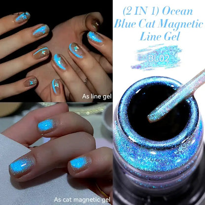 LILYCUTE 5ml White Black Liner Gel Nail Polish Colorful French Painting Stripe Semi Permanent Drawing Nail Art UV Gel Varnish