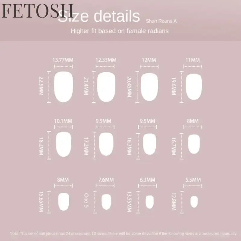 Sexy Red Short False Nails Pure Color French Fake Nials 24Pcs/Box Detachable Nail Tips Press on Nails DIY Manicure Tool