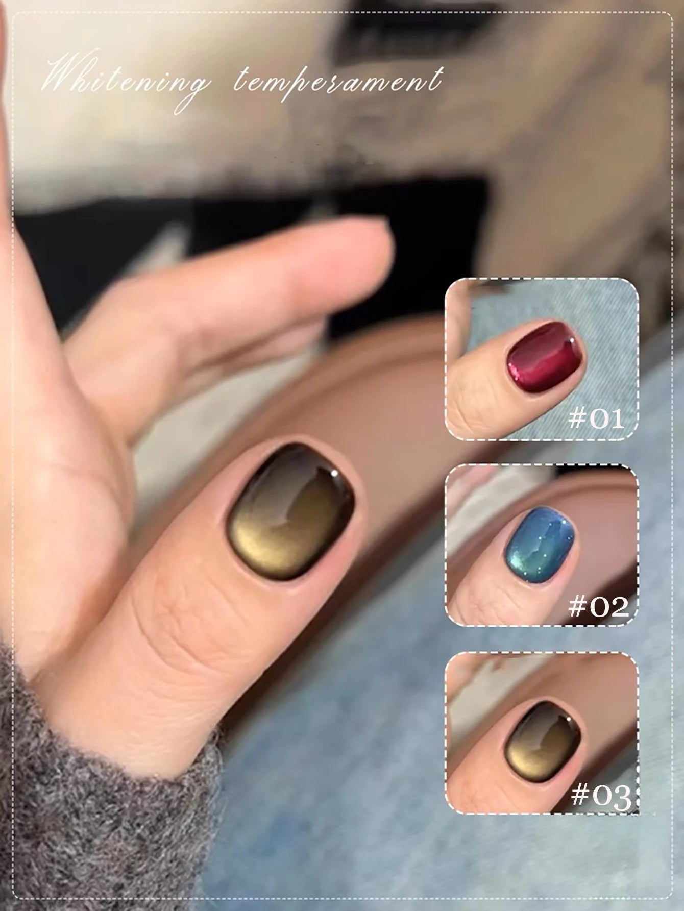 Japanese Sparkling Gel Nail Polish Set