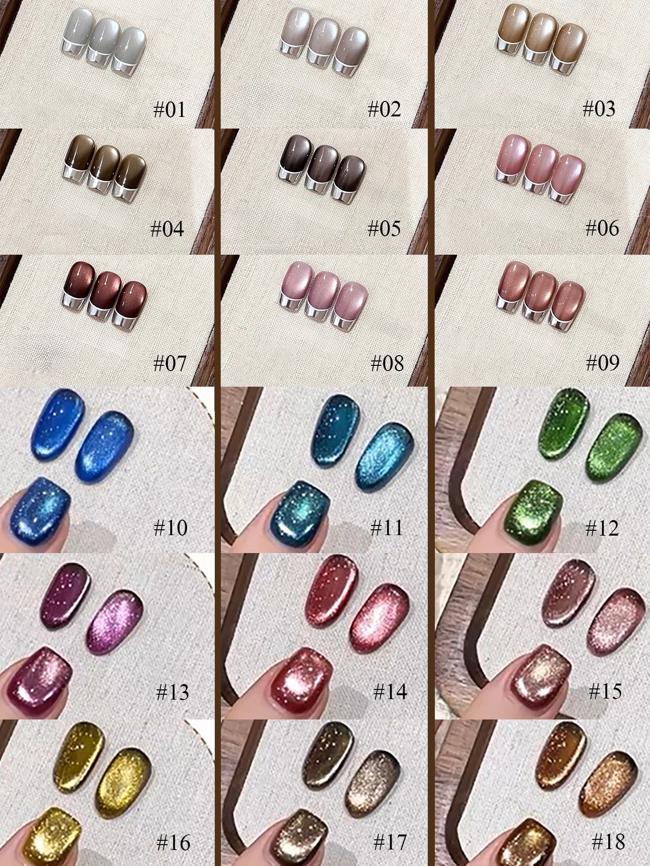 Japanese Style Sparkling White Gel Nail Polish