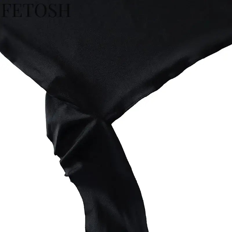 Y2k Tank Tops Asymmetrical Fringed Ruffle Top Streetwear Black Strapless Womans Summer Clothes Tank Top Women 2025