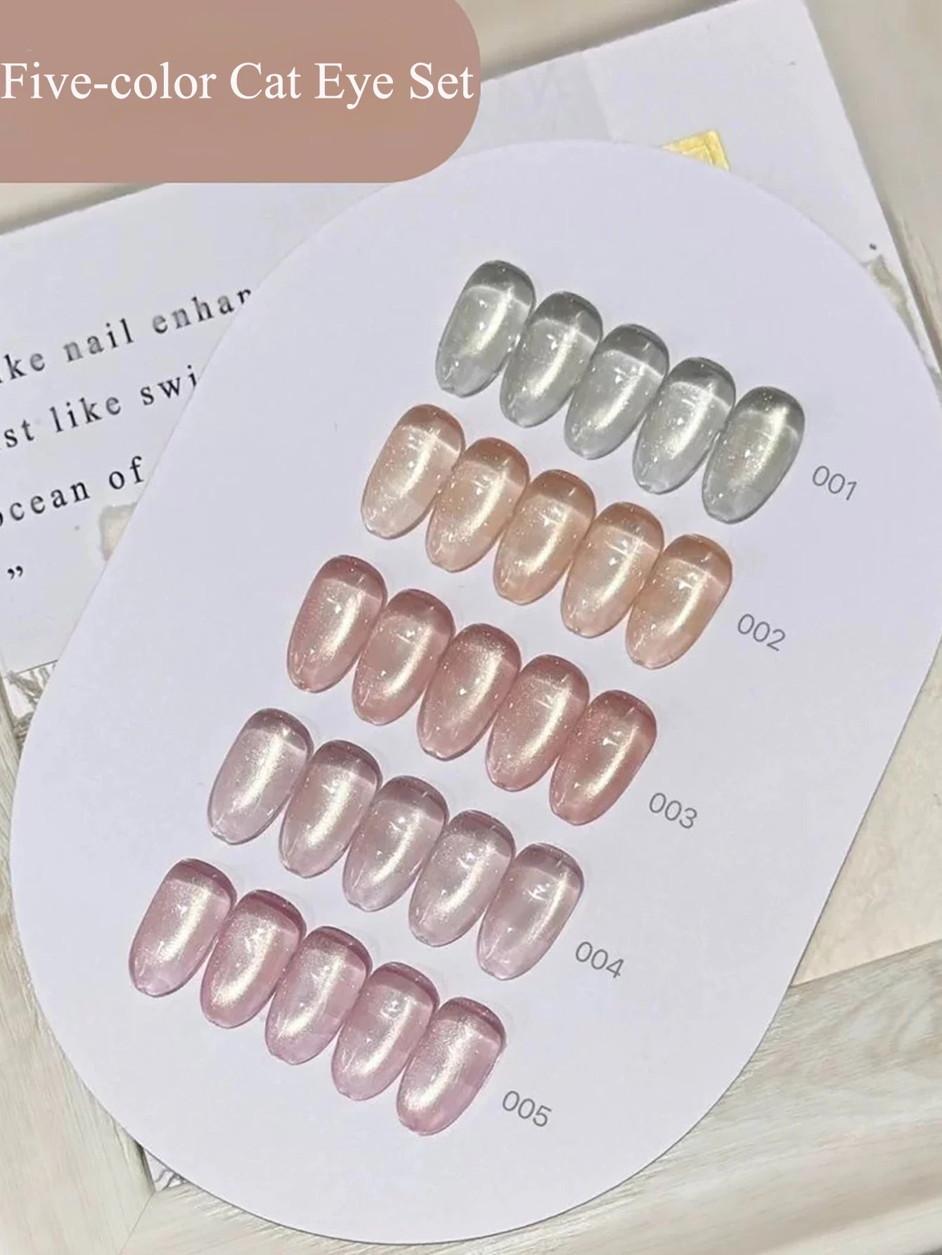 Japanese Sparkling Gel Nail Polish Set