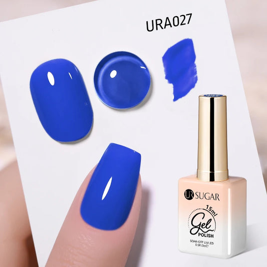 UR SUGAR 15ml No Wipe Top Base Gel Nail Gel Polish Matte Top Coat Enhancer Varnish Semi Permanent Soak Off UV LED Nail Art