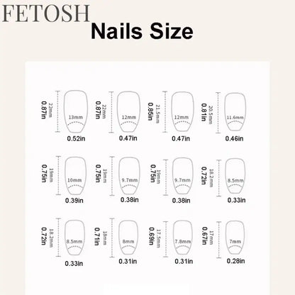 24pcs/30pcs short square ballet fake nails for women cat eyes glitter green blue purple pink shinny nail tips press on nail art