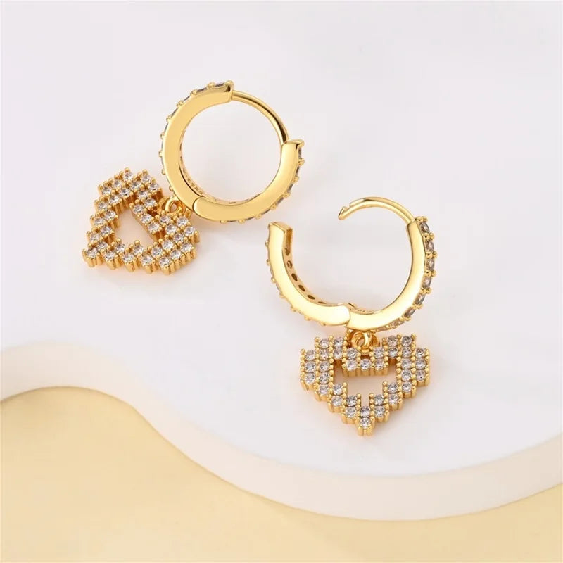 Women's 925 Sterling Silver Classic Gold Pearl Inlaid Earrings Elegant Suitable For Engagement Wedding Party Exquisite Jewelry
