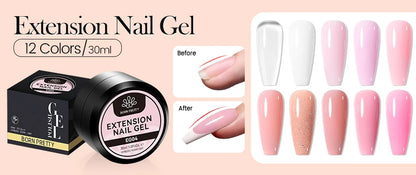 BORN PRETTY 10ml Flow Light White Cat Magnetic Gel Nail Polish Ultra Shine Soak Off UV Gel Mirror Glass Cat Magnet Gel Varnish