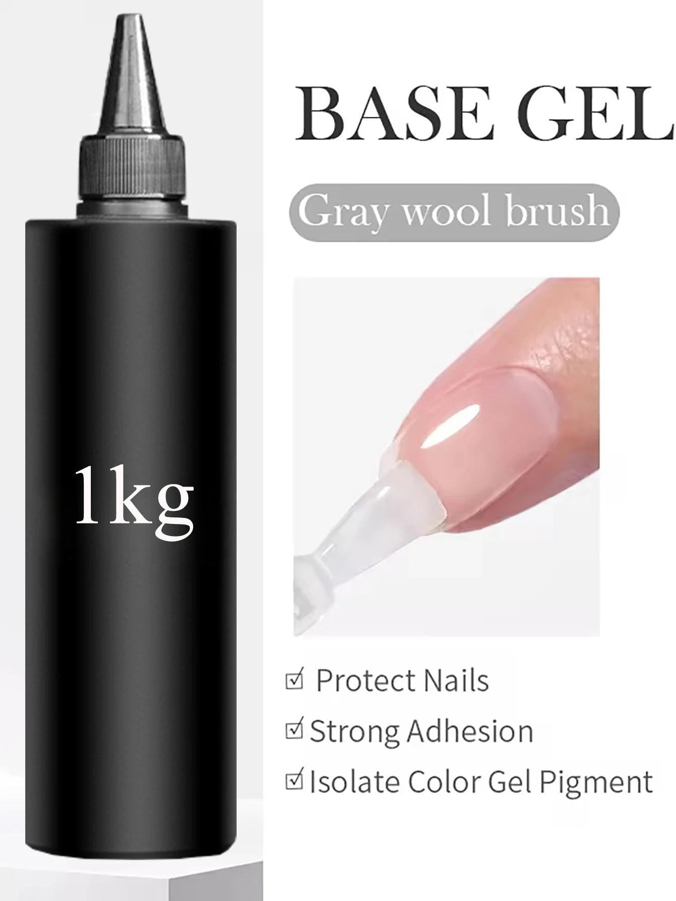 Japanese Style Sparkling White Gel Nail Polish