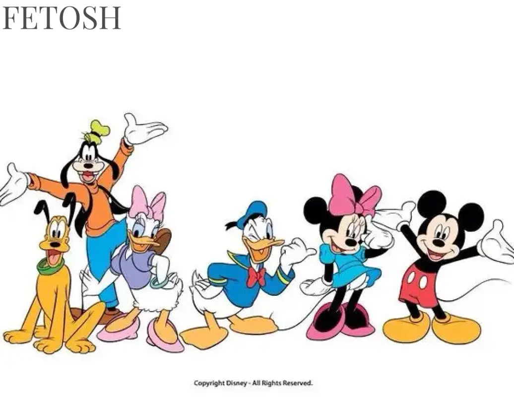 Women’s T-shirts Disney Mickey Mouse 3D print New V-neck Short Sleeve Summer Casual Women’s Clothing Harajuku Y2K Hip