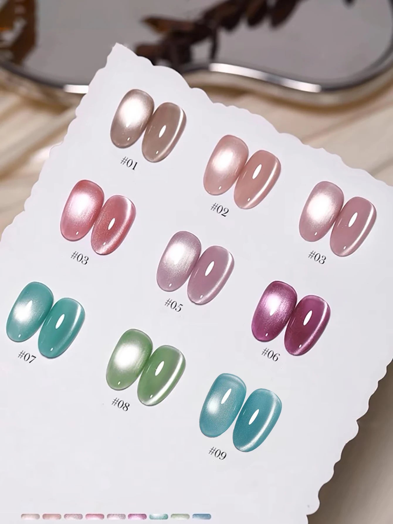 Japanese Sparkling Gel Nail Polish Set