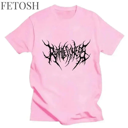 Women T Shirt Summer Punk Style Y2K Print Vintage O-Neck T-shirt Cool Short Sleeve Street T-Shirt Soft Breathable Tee Clothes