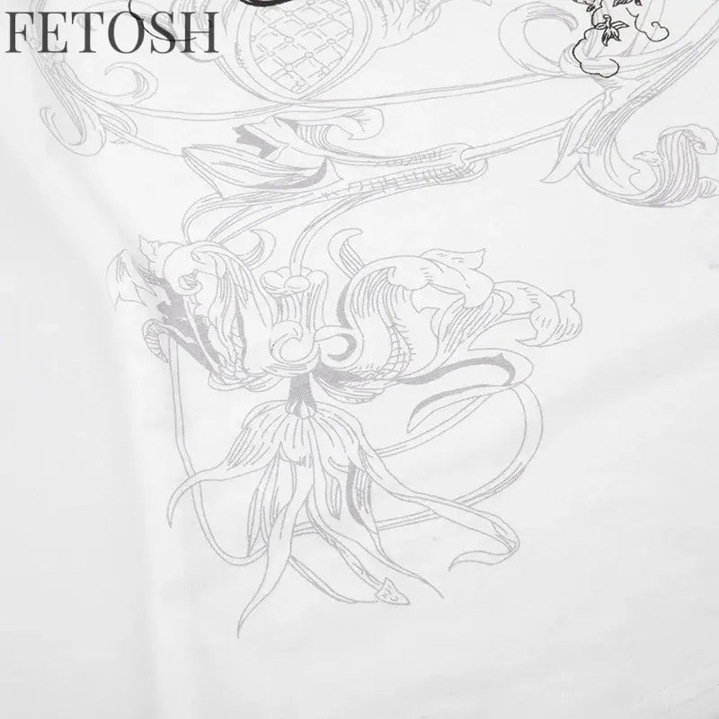 Retro Graphic Crop Top White Short Sleeve O Neck Casual T Shirt for Women y2k Aesthetic Vintage Basic Tees Ladies