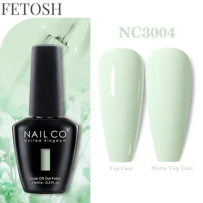 "131 Colors Semi-Permanent Gel Nail Polish Set"
