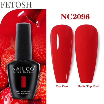 "131 Colors Semi-Permanent Gel Nail Polish Set"