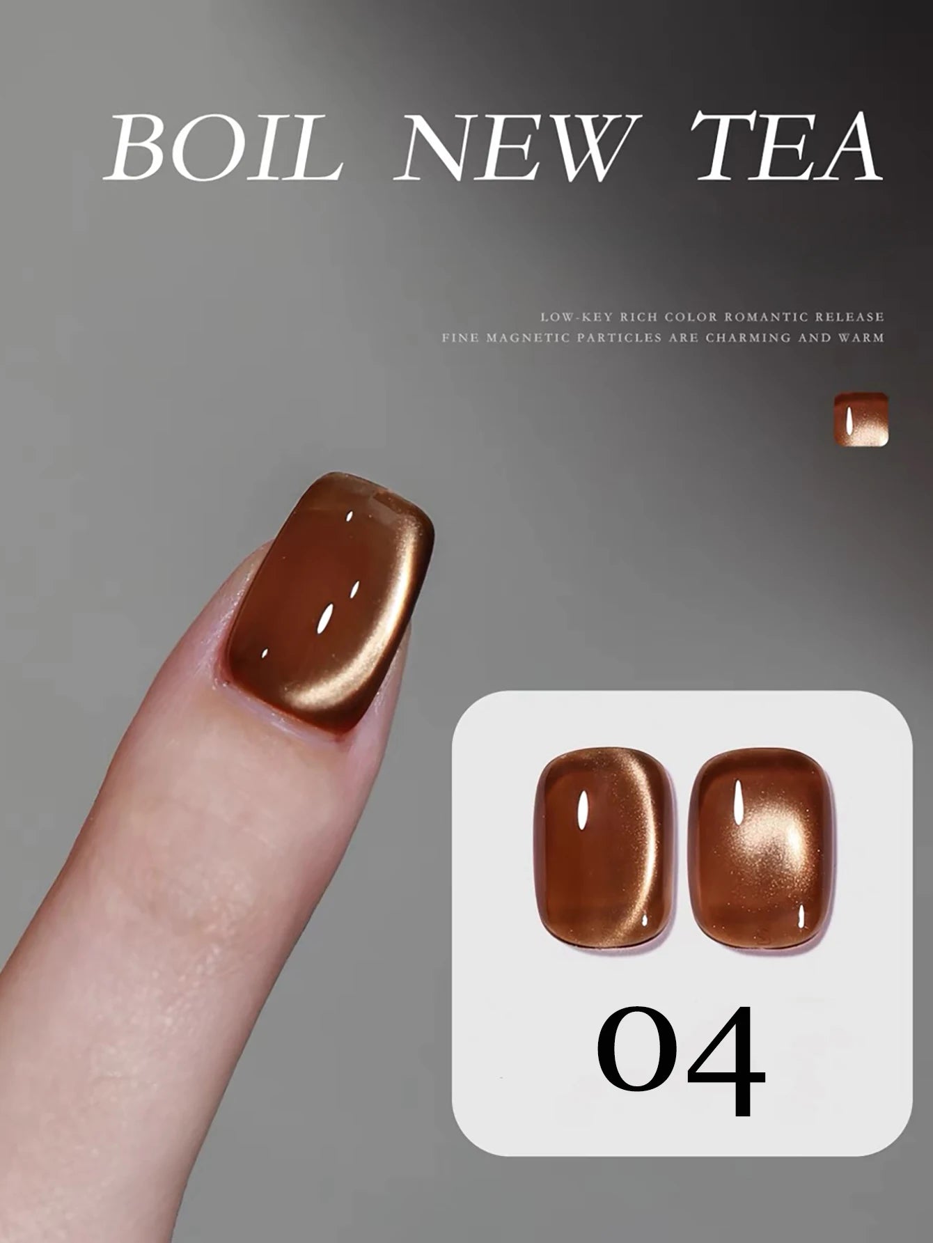 Japanese Sparkling White Gel Nail Polish - 21pcs