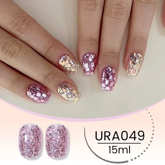 UR SUGAR 15ml No Wipe Top Base Gel Nail Gel Polish Matte Top Coat Enhancer Varnish Semi Permanent Soak Off UV LED Nail Art