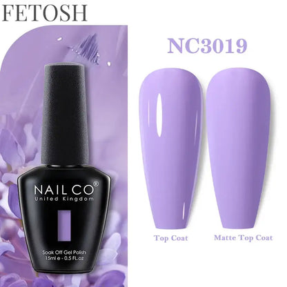 "131 Colors Semi-Permanent Gel Nail Polish Set"