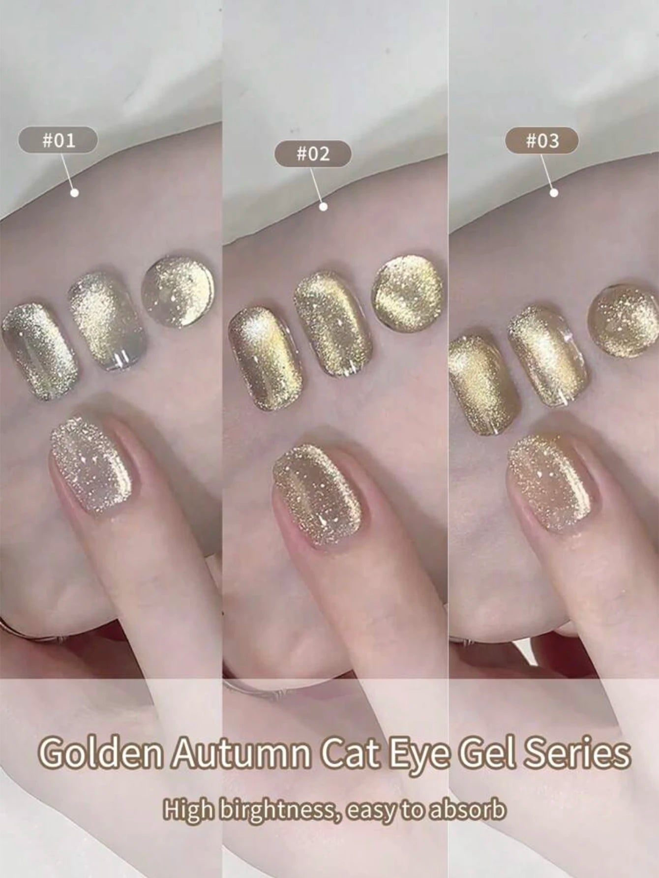 Japanese Sparkling White Gel Nail Polish