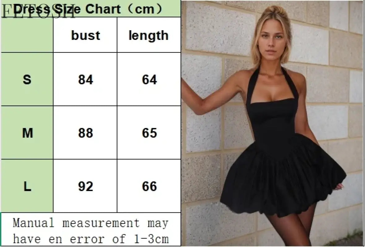 FSMG Sexy Solid Sleeveless Backless Halter Short Skirt Fashion Bow High Waist Slim A-line Dresses Summer Evening Party Vestidos