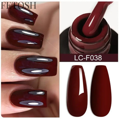 LILYCUTE 5ml White Black Liner Gel Nail Polish Colorful French Painting Stripe Semi Permanent Drawing Nail Art UV Gel Varnish