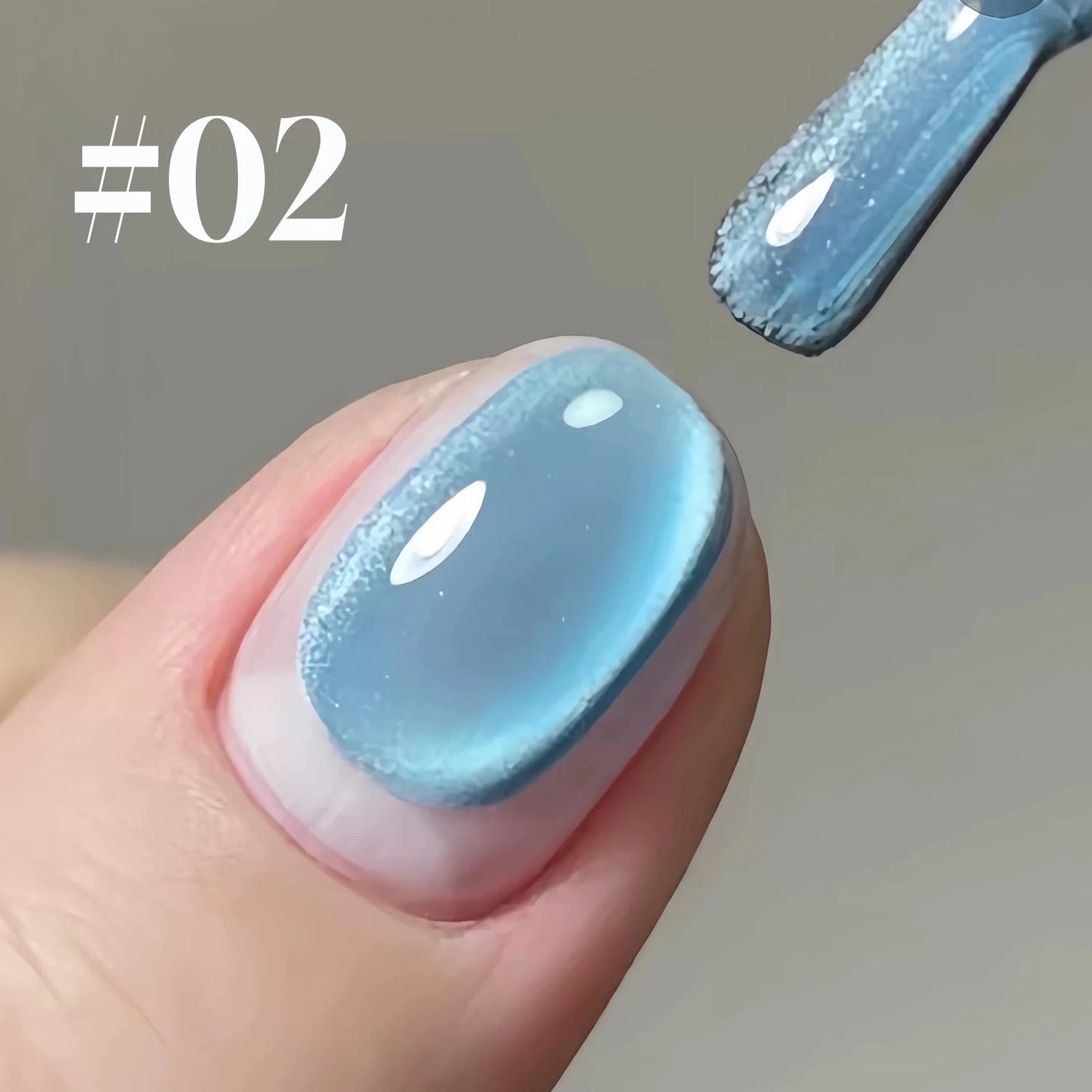 Sparkling White Japanese Gel Nail Polish Kit