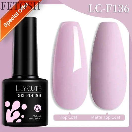 LILYCUTE 5ml White Black Liner Gel Nail Polish Colorful French Painting Stripe Semi Permanent Drawing Nail Art UV Gel Varnish