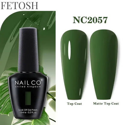"131 Colors Semi-Permanent Gel Nail Polish Set"