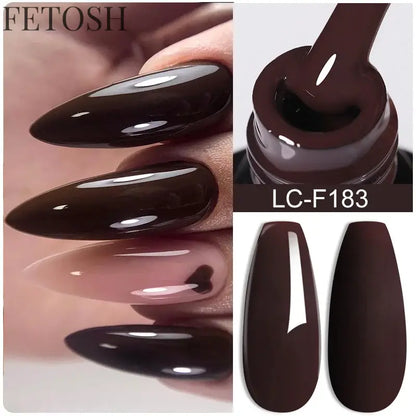 LILYCUTE 5ml White Black Liner Gel Nail Polish Colorful French Painting Stripe Semi Permanent Drawing Nail Art UV Gel Varnish