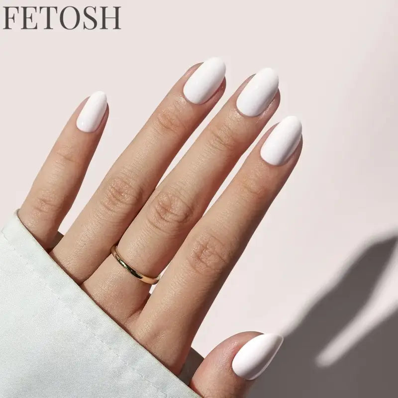 ARTAUG 24PCS Short Square Red Solid Full Cover Full Cover Fake Nail Set Cheap Nails Summer Nails Delicate Nails