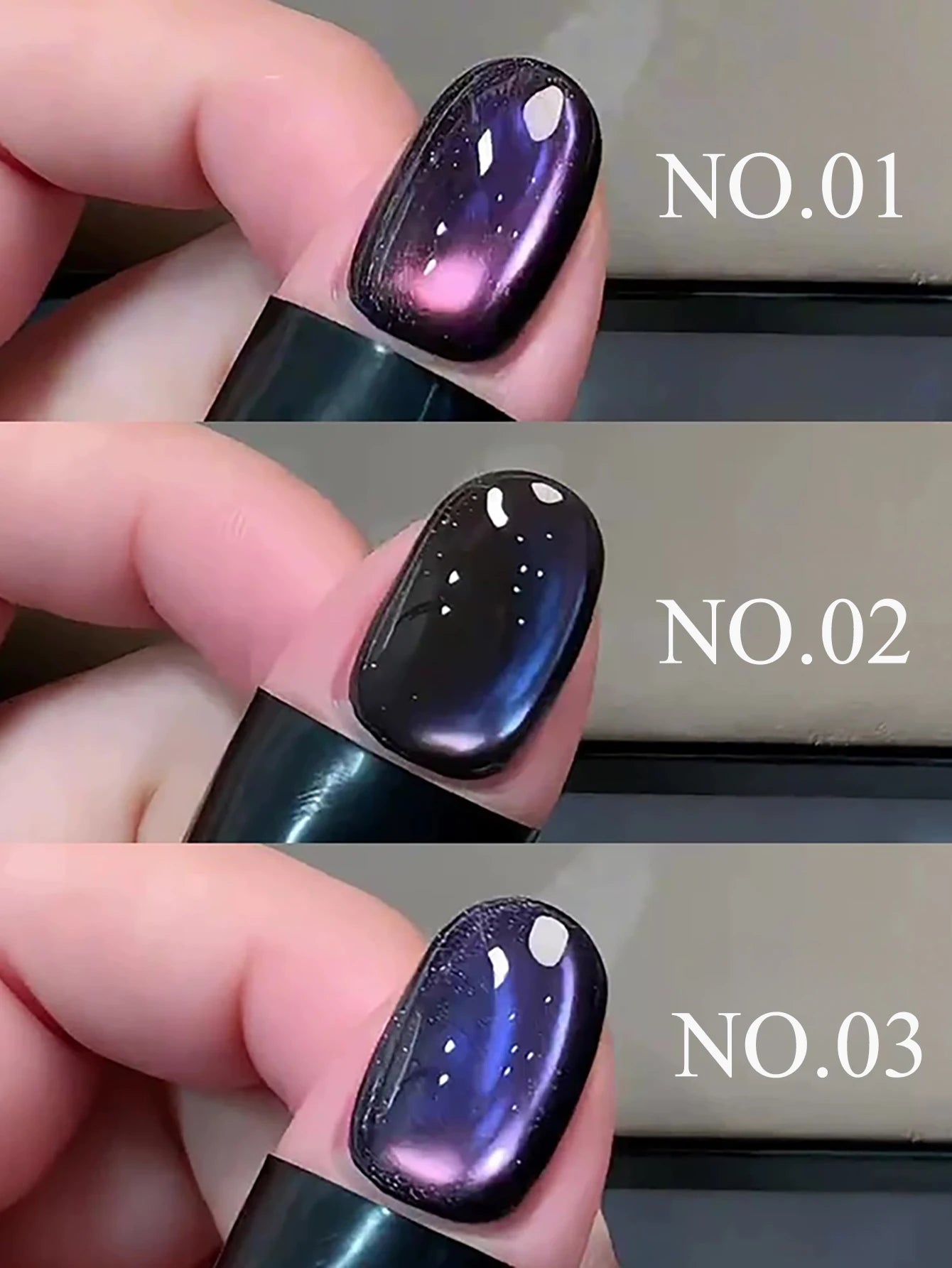 Japanese Style Sparkling White Gel Nail Polish