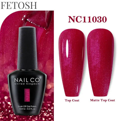 "131 Colors Semi-Permanent Gel Nail Polish Set"