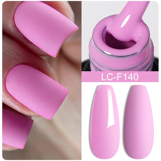 LILYCUTE Glitter Sequins UV Gel Nail Polish Shiny Spring Summer Color Semi Permanant Soak Off All For Manicure Nail Art Varnish