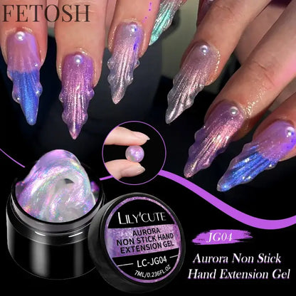 "15ML Nude White Quick Nail Gel Extension"